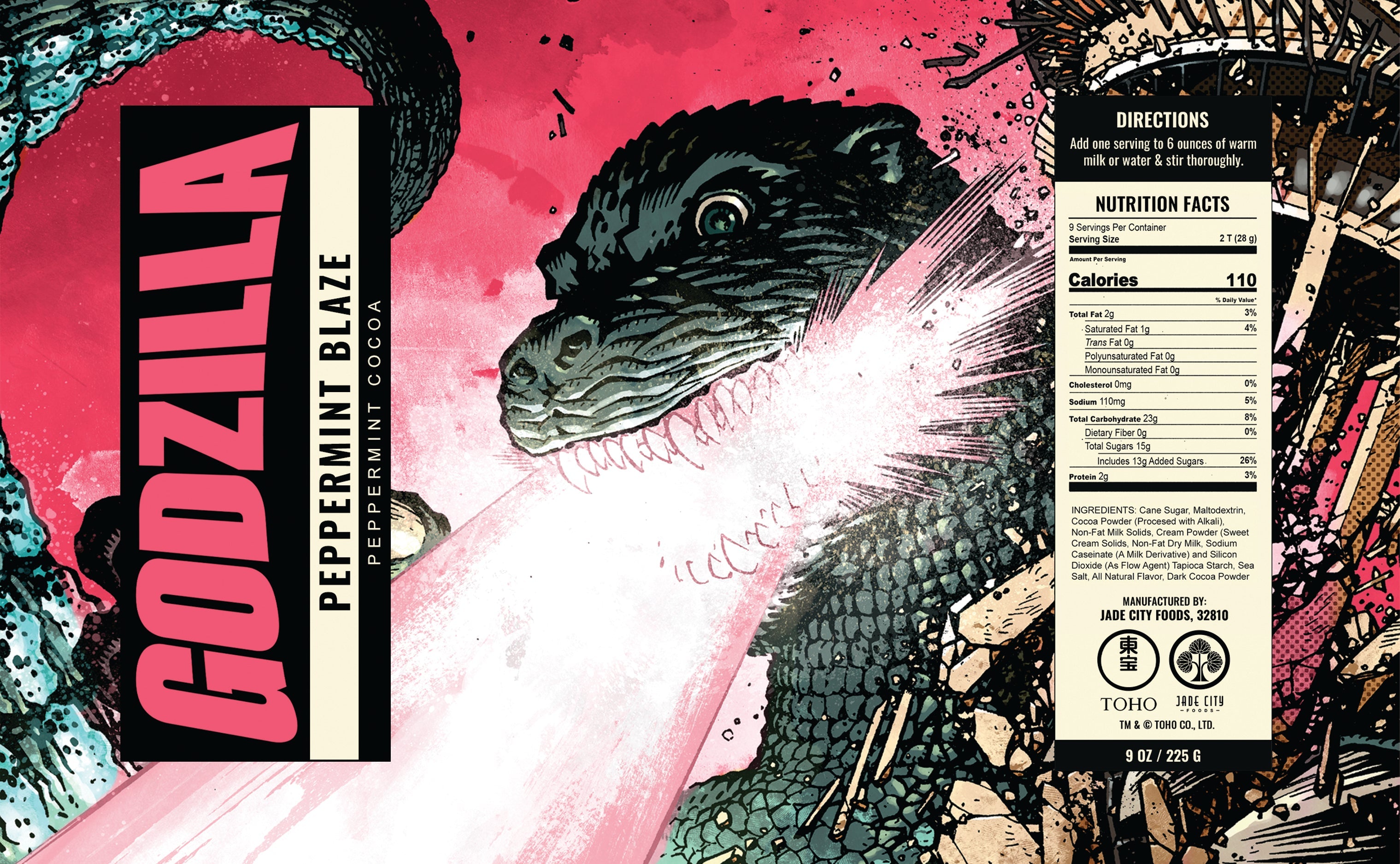 Godzilla Cocoa 4-Pack