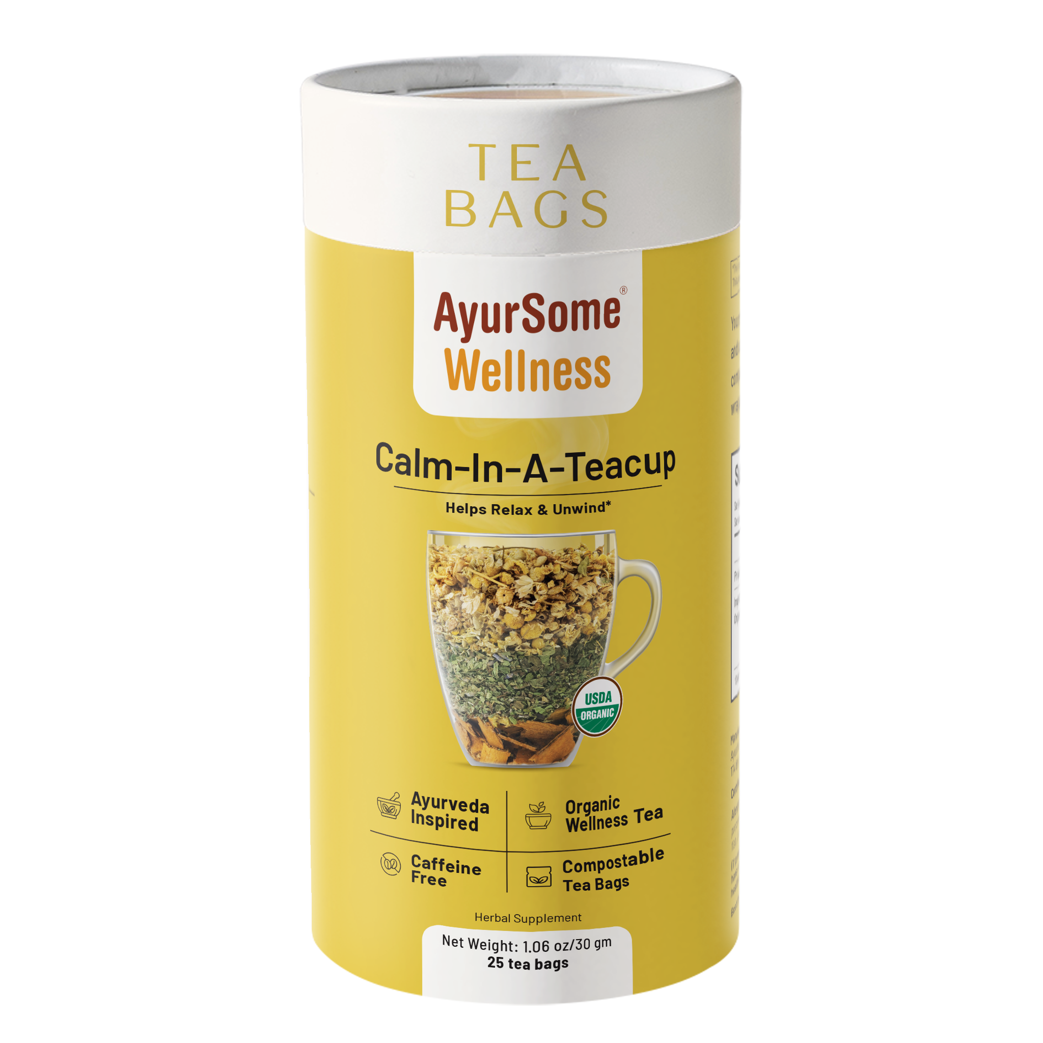 Calm-In-A-Teacup | Organic Chamomile Tea blend