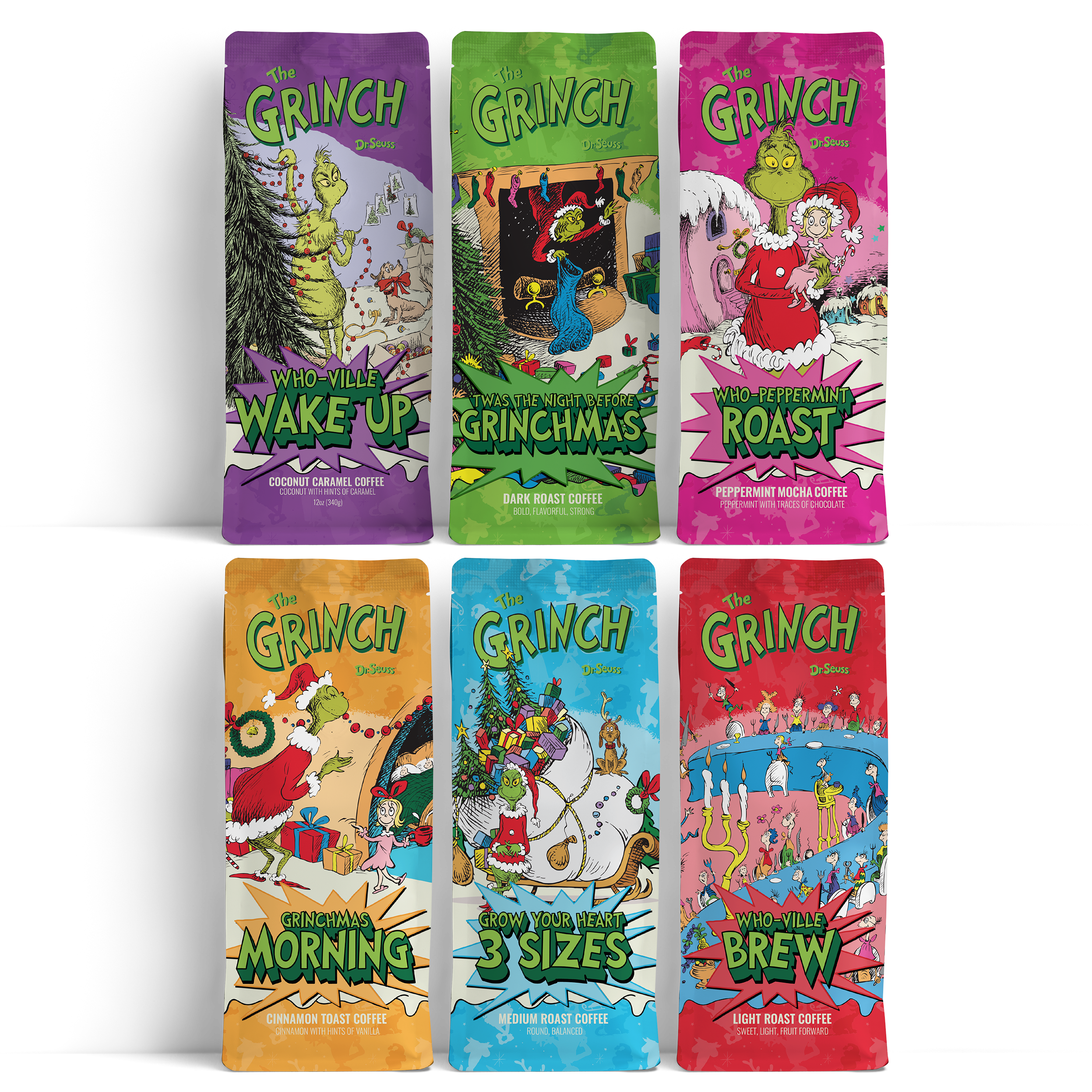 Grinch Coffee 6-Pack